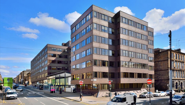 Architectural visualisation of the 225 Bath Street development in Glasgow