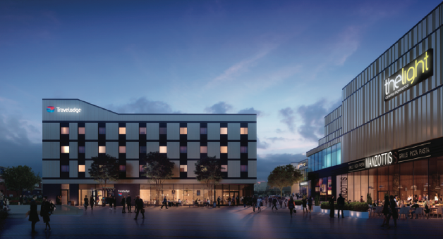 Project image for the Travelodge development in Sittingbourne
