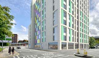 Project image for Walkers Are Awarded Contract For New Student Accommodation At Byrom Street, Liverpool